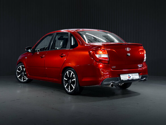 2017 Lada (ВАЗ) Granta Sport I, красный - вид 4