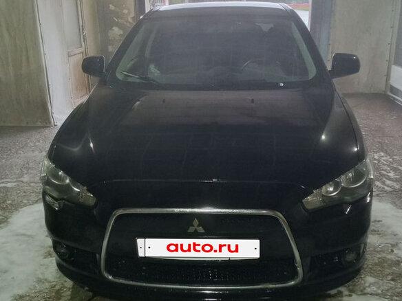 2008 Mitsubishi Lancer X, чёрный, 650000 рублей - вид 9