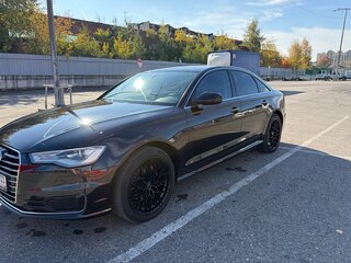 2015 Audi A6 IV (C7) Рестайлинг, чёрный, 2050000 рублей, вид 2
