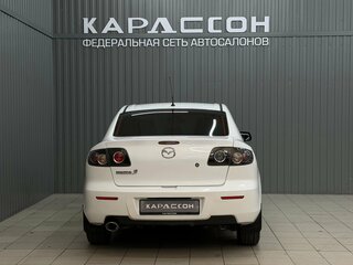 2008 Mazda 3 I (BK) Рестайлинг, белый, 580000 рублей, вид 4
