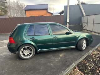 1999 Volkswagen Golf IV, зелёный, 235000 рублей, вид 4