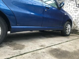 2008 Fiat Albea I Рестайлинг, синий, 260000 рублей, вид 4