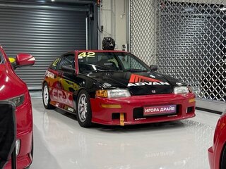 1990 Honda CR-X II, чёрный, 900000 рублей, вид 4