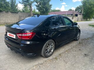 2017 Lada (ВАЗ) Vesta I, чёрный, 750000 рублей, вид 5