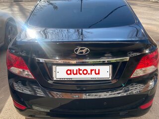 2011 Hyundai Solaris I, чёрный, 900000 рублей, вид 3