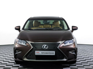 2017 Lexus ES 250 VI Рестайлинг, коричневый, 2844000 рублей, вид 2
