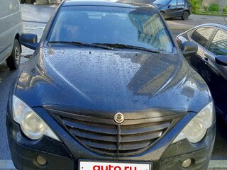 2008 SsangYong Actyon Sports I, чёрный, 550000 рублей, вид 2