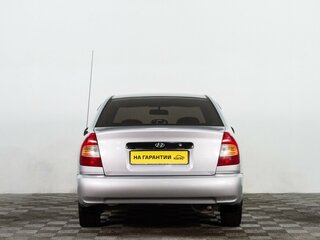 2007 Hyundai Accent ТагАЗ II, серебристый, 339000 рублей, вид 5