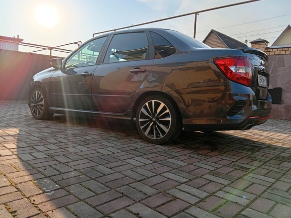 2021 Lada (ВАЗ) Granta Drive Active I Рестайлинг, серый, 805000 рублей - вид 8