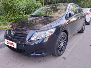 2008 Toyota Corolla X (E140, E150), чёрный, 770000 рублей, вид 1