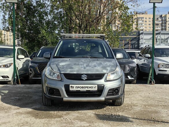 2012 Suzuki SX4 I (Classic) Рестайлинг, серый - вид 2