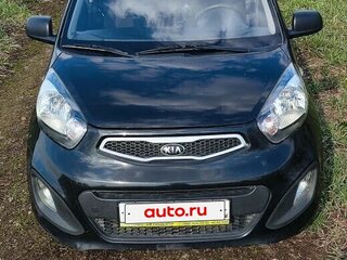 2013 Kia Picanto II, чёрный, 570000 рублей, вид 1