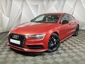 2016 Audi A7 I (4G) Рестайлинг, красный