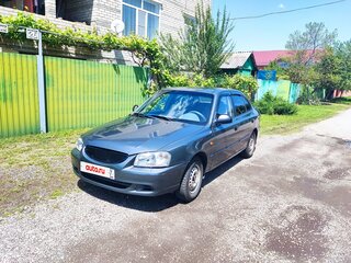 2008 Hyundai Accent ТагАЗ II, серый, 350000 рублей, вид 1