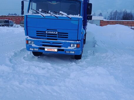 2008 КамАЗ 65117, синий, 1800000 рублей, вид 3