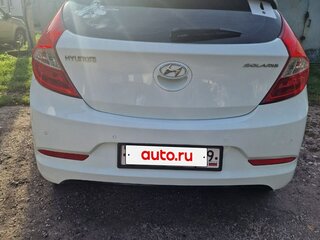 2015 Hyundai Solaris I Рестайлинг, белый, 850000 рублей, вид 3