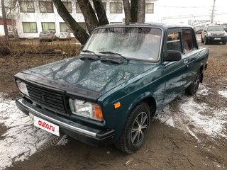2007 Lada (ВАЗ) 2107, зелёный, 137000 рублей, вид 1