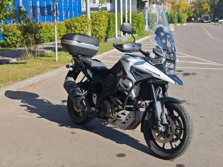 2020 Suzuki V-Strom DL 1050, белый, 1150000 рублей, вид 1