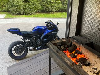2022 Yamaha YZF-R7, синий, 1249000 рублей, вид 2