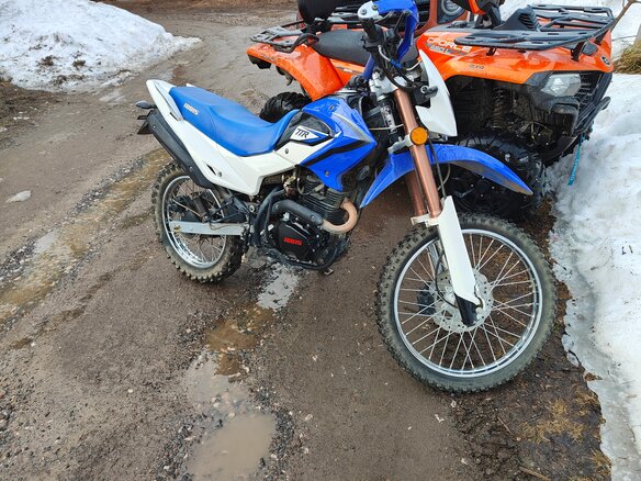 2021 Irbis TTR 250, синий, 140000 рублей