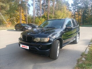 2003 BMW X5 3.0d I (E53), чёрный, 1060000 рублей, вид 1