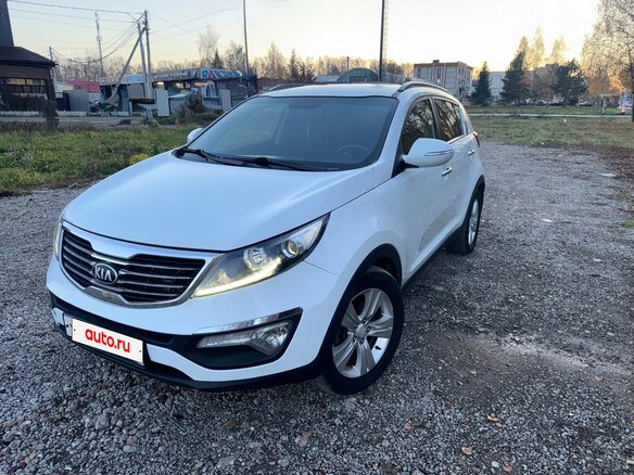 2011 Kia Sportage III, белый, 999000 рублей