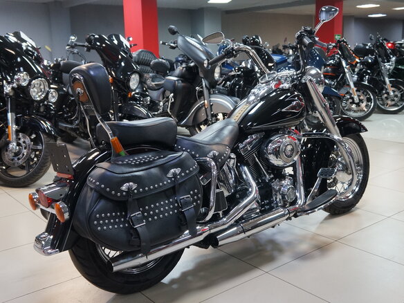 2010 Harley-Davidson Heritage, чёрный, 855000 рублей - вид 5