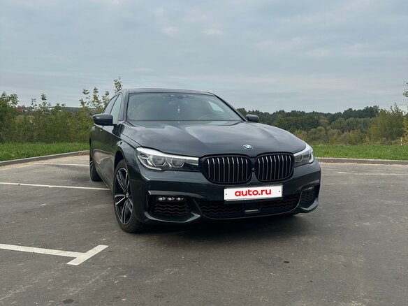 2018 BMW 7 серии Long 740Li xDrive VI (G11/G12), чёрный, 4250000 рублей