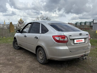 2015 Lada (ВАЗ) Granta I, серебристый, 460000 рублей, вид 3