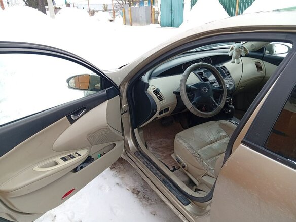 2003 Nissan Primera III (P12), золотистый, 170000 рублей - вид 4