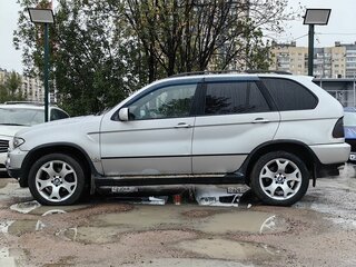 2004 BMW X5 3.0i I (E53) Рестайлинг, серебристый, 699000 рублей, вид 4