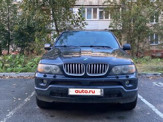 2004 BMW X5 4.4i I (E53) Рестайлинг, чёрный, 750000 рублей, вид 3