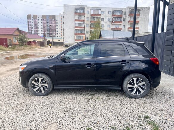 2014 Mitsubishi ASX I Рестайлинг, чёрный, 1250000 рублей - вид 5