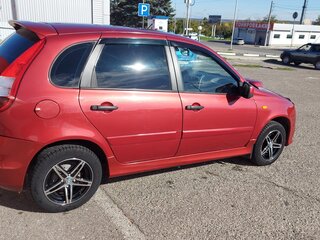 2010 Lada (ВАЗ) Kalina Sport I, красный, 450000 рублей, вид 3