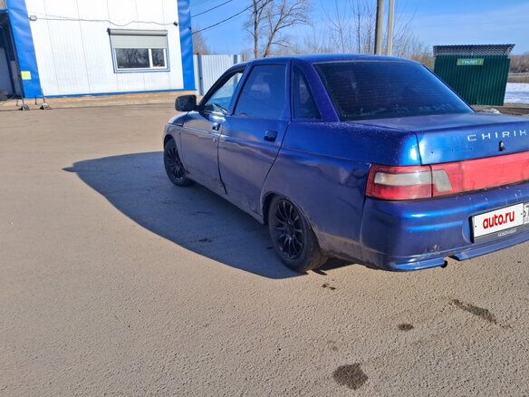 2004 Lada (ВАЗ) 2110, синий, 85000 рублей - вид 5
