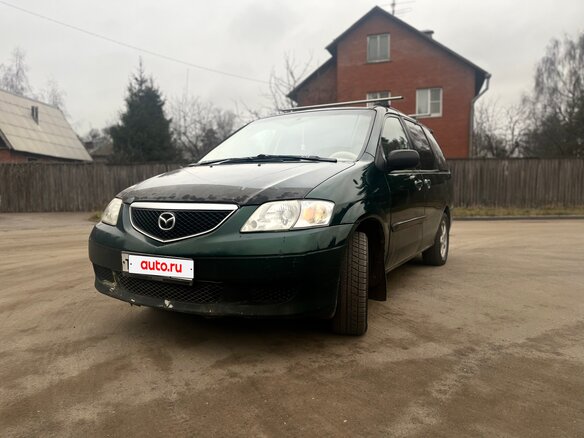 2002 Mazda MPV II (LW), зелёный, 360000 рублей - вид 20