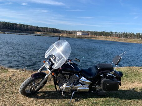 1999 Yamaha XVS1100, чёрный, 420000 рублей, вид 1