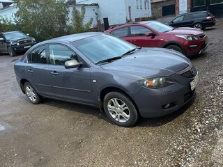2008 Mazda 3 I (BK) Рестайлинг, серый, 750000 рублей, вид 4