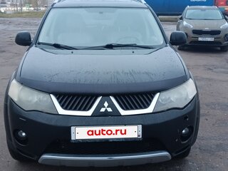 2008 Mitsubishi Outlander II, чёрный, 800000 рублей, вид 2