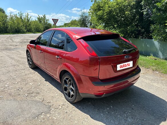 2007 Ford Focus II, красный, 475000 рублей - вид 4