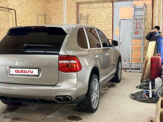 2008 Porsche Cayenne Turbo I Рестайлинг (957), бежевый, 1500000 рублей, вид 4