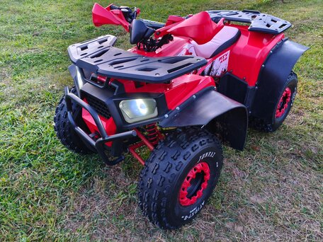 2023 Motoland ATV 125 Shark, красный, 110000 рублей, вид 2