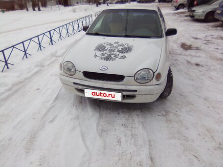 1997 Toyota Corolla VIII (E110), белый, 190000 рублей, вид 4