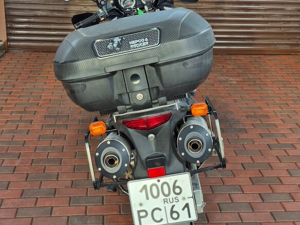 2004 Suzuki V-Strom 1000, серый, 530000 рублей - вид 5