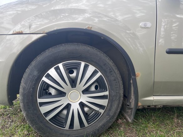 2010 Renault Logan I Рестайлинг, бежевый, 330000 рублей - вид 5
