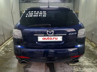 2010 Mazda CX-7 I Рестайлинг, синий, 1150000 рублей, вид 4
