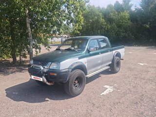 2000 Mitsubishi L200 III, зелёный, 750000 рублей, вид 1