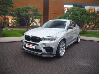 2016 BMW X6 30d II (F16), серебристый, 4700000 рублей, вид 2