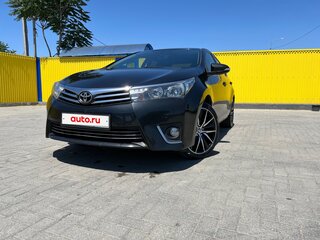 2014 Toyota Corolla XI (E160, E170, E180), чёрный, 1450000 рублей, вид 1