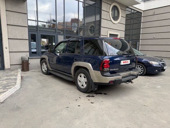 2002 Chevrolet TrailBlazer EXT I, синий, 875000 рублей - вид 4